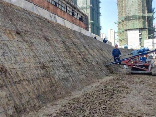 稷山建筑边坡支护